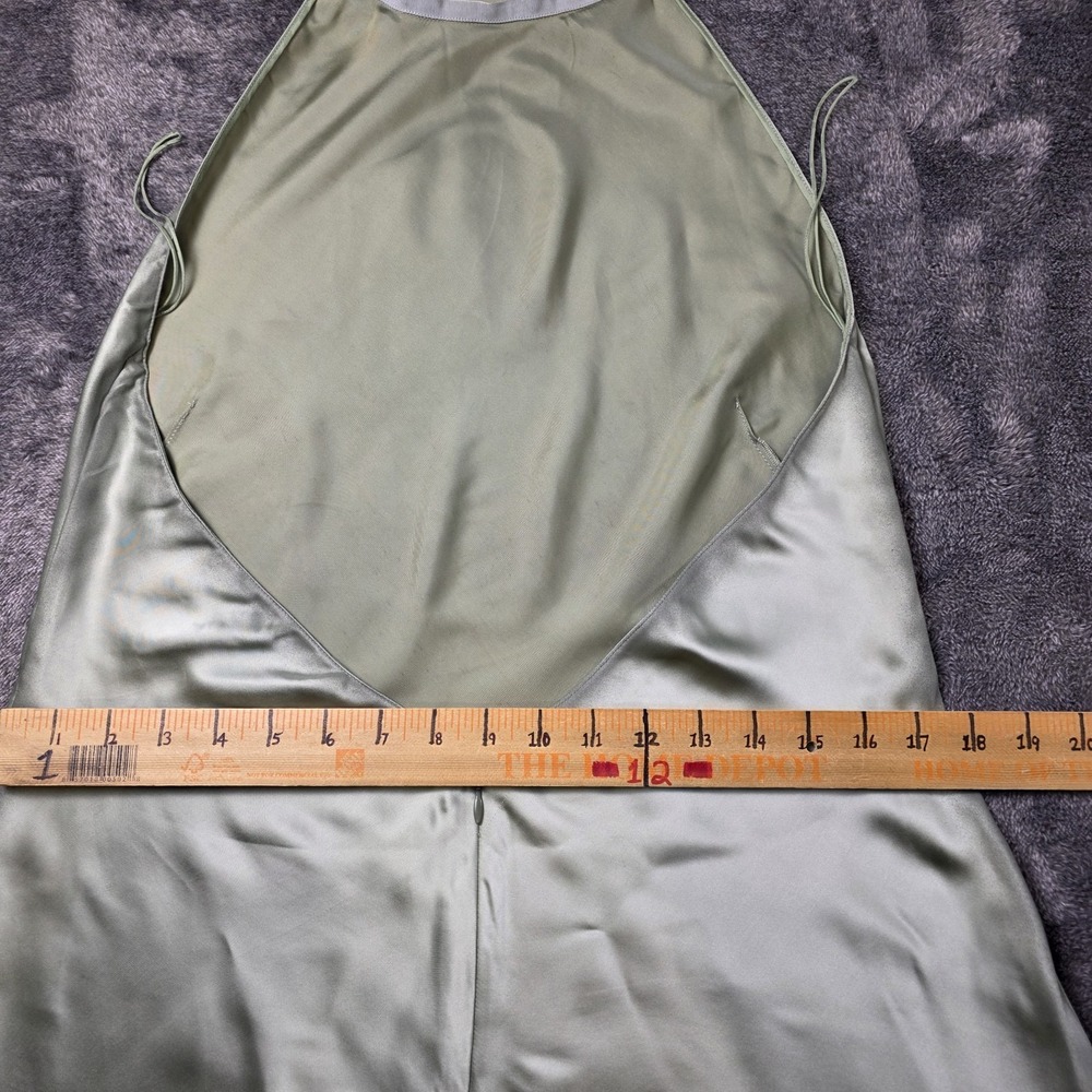 Ralph Lauren Purple Label Chilton Washed Satin Evening Dress Size 14 $3490 - Picture 5 of 11